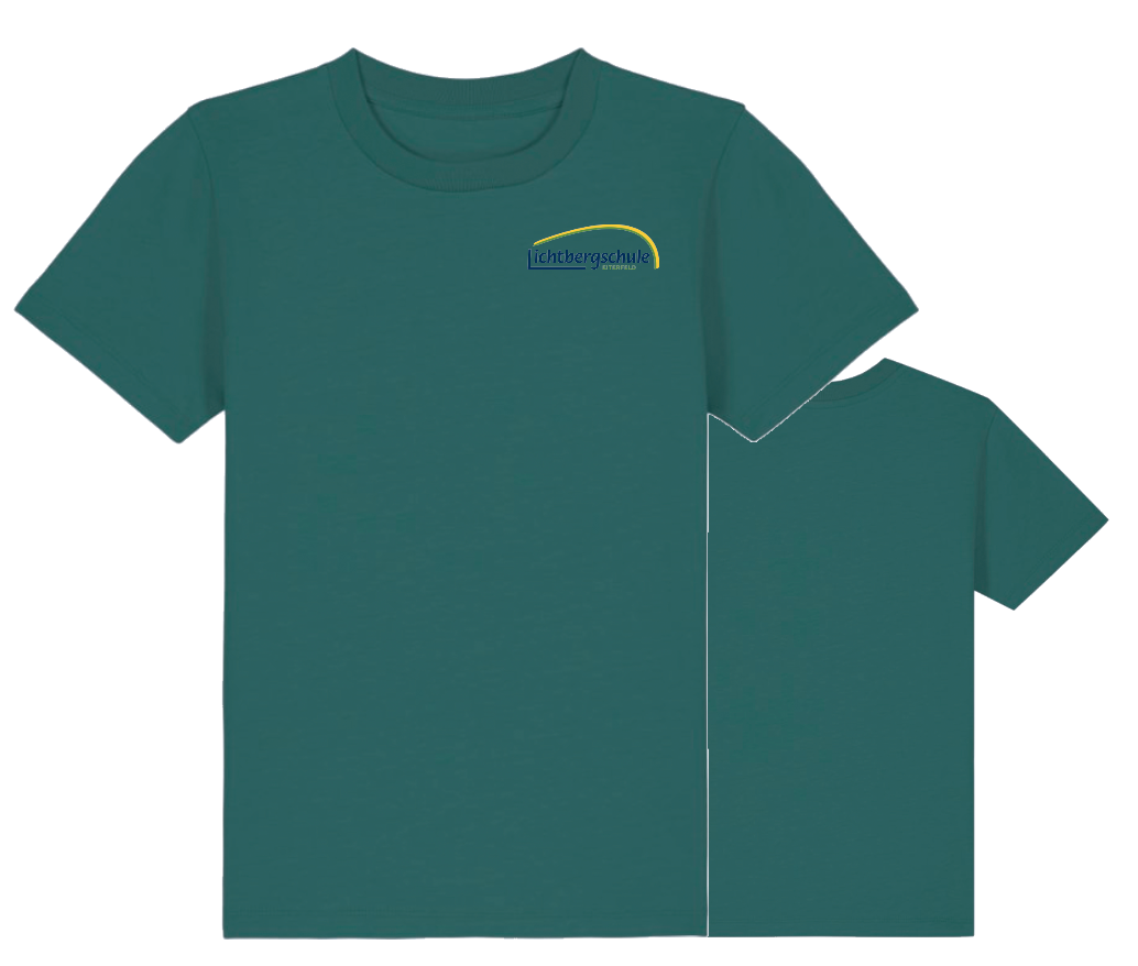 Kinder-T-Shirt mit kleinem Brustlogo