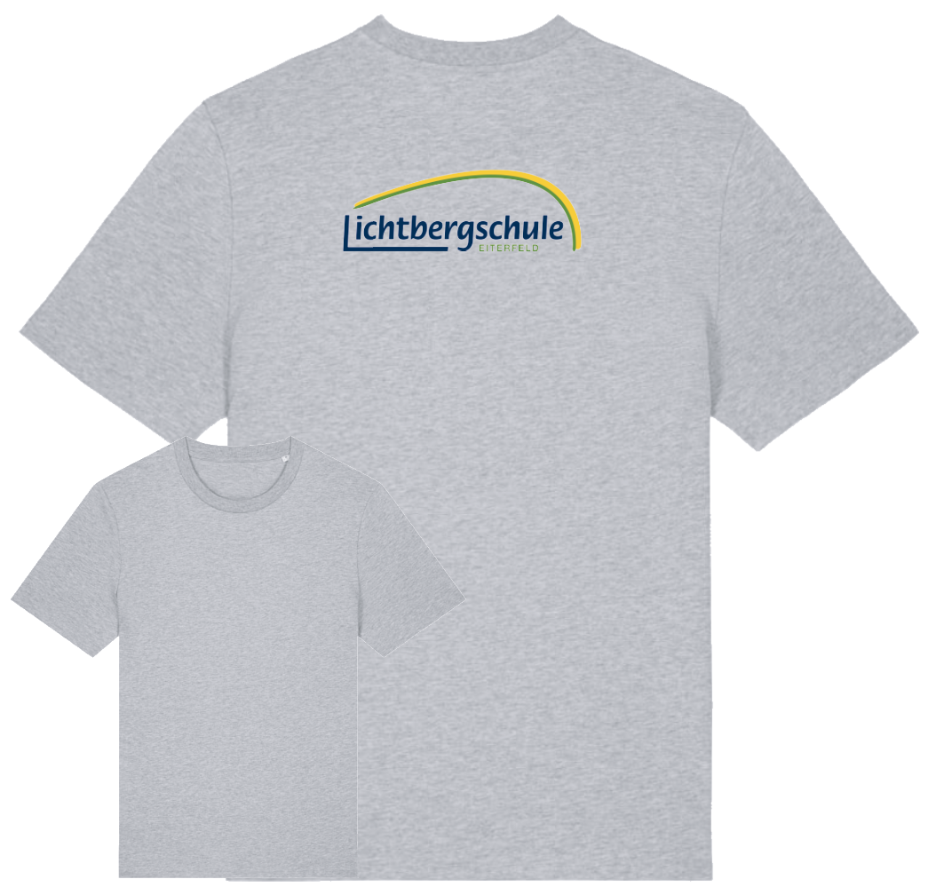 Herren-/Unisex-T-Shirt mit großem Rückenlogo