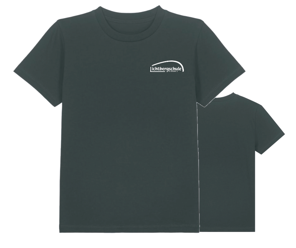 Kinder-T-Shirt mit kleinem Brustlogo