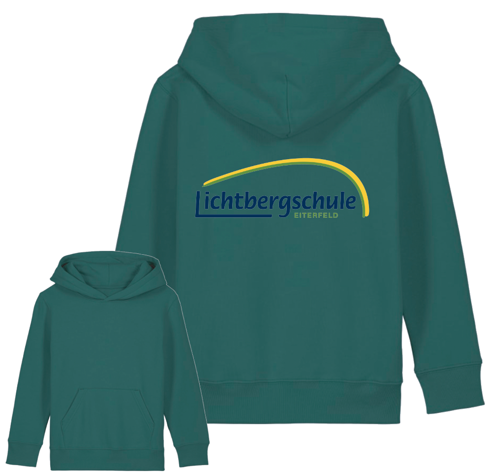 Kinder-Hoodie mit großem Rückenlogo