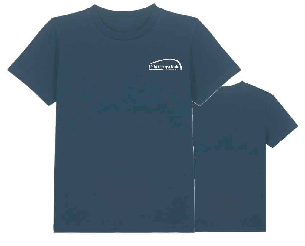 Kinder-T-Shirt mit kleinem Brustlogo